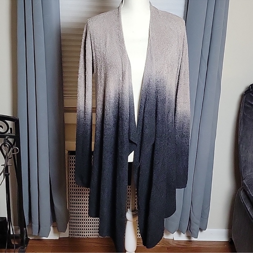 Barefoot Dreams Bamboo Chic Lite Calypso Wrap Ombre Cardigan S/M Style 436